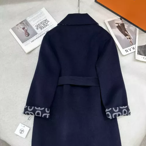 Replica Hermes Coat Long Sleeved For Women #1366336 $297.52 USD for Wholesale
