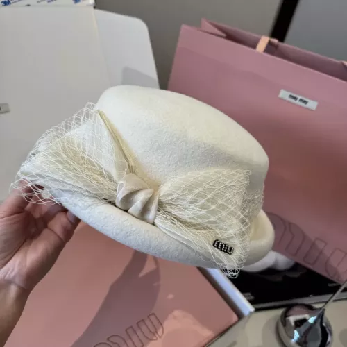 Replica MIU MIU Caps #1366397 $56.00 USD for Wholesale