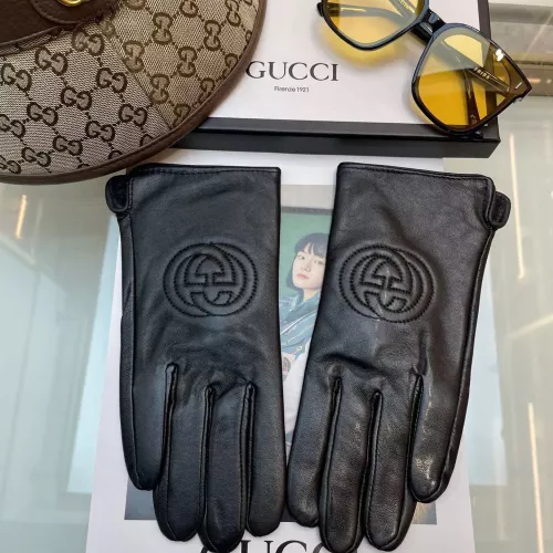 Replica Gucci Gloves For Women #1366429 $40.00 USD for Wholesale