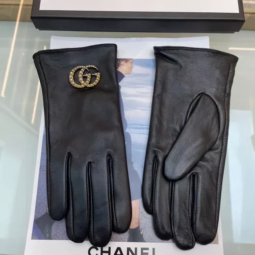 Replica Gucci Gloves For Women #1366430 $45.00 USD for Wholesale