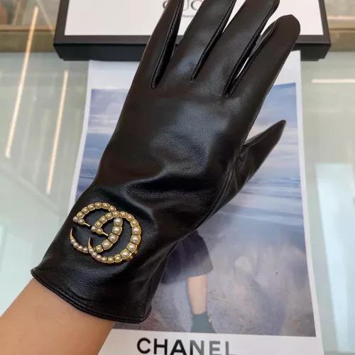 Replica Gucci Gloves For Women #1366430 $45.00 USD for Wholesale
