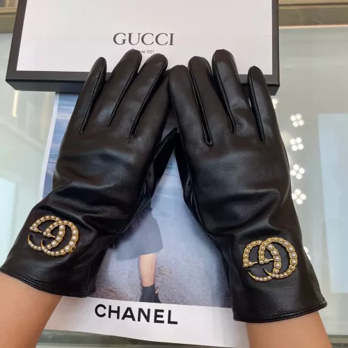 Replica Gucci Gloves For Women #1366430 $45.00 USD for Wholesale