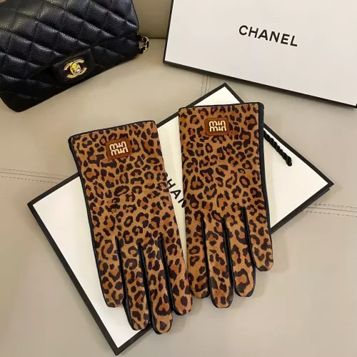 Replica MIU MIU Gloves For Women #1366436 $48.00 USD for Wholesale