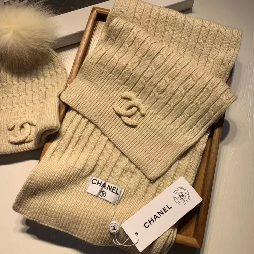 Replica Chanel Hat and Scarf Set #1366533 $68.00 USD for Wholesale