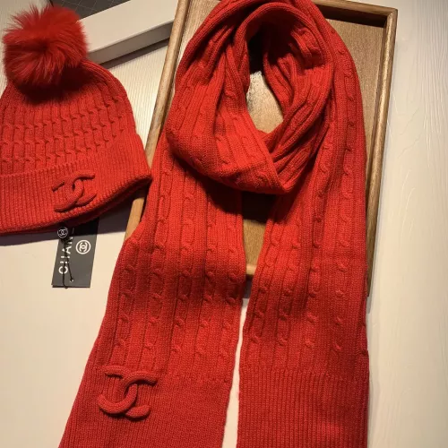 Replica Chanel Hat and Scarf Set #1366534 $68.00 USD for Wholesale