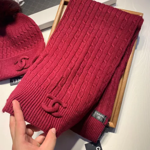 Replica Chanel Hat and Scarf Set #1366535 $68.00 USD for Wholesale