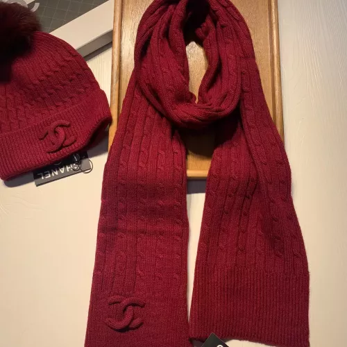 Replica Chanel Hat and Scarf Set #1366535 $68.00 USD for Wholesale