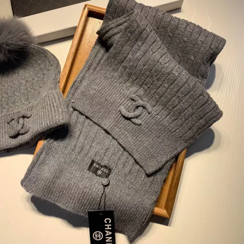 Replica Chanel Hat and Scarf Set #1366536 $68.00 USD for Wholesale