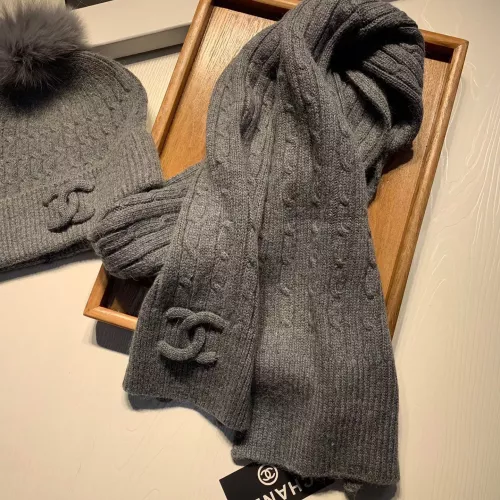 Replica Chanel Hat and Scarf Set #1366536 $68.00 USD for Wholesale