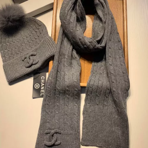 Replica Chanel Hat and Scarf Set #1366536 $68.00 USD for Wholesale
