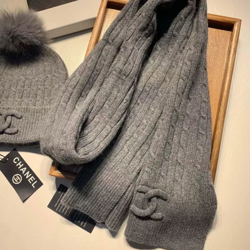 Replica Chanel Hat and Scarf Set #1366536 $68.00 USD for Wholesale