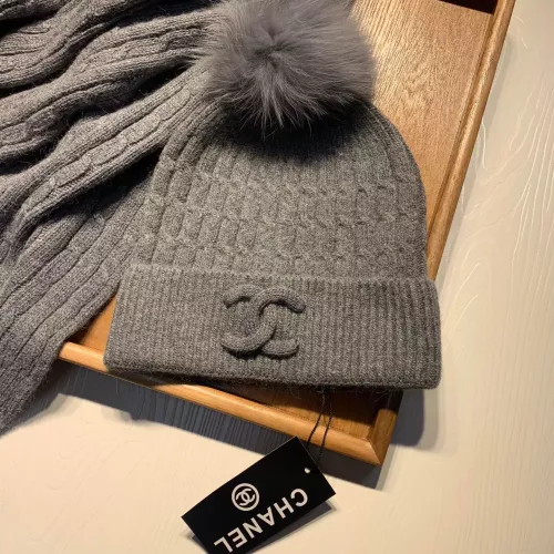 Replica Chanel Hat and Scarf Set #1366536 $68.00 USD for Wholesale