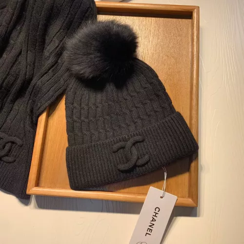 Replica Chanel Hat and Scarf Set #1366537 $68.00 USD for Wholesale