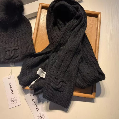 Replica Chanel Hat and Scarf Set #1366537 $68.00 USD for Wholesale