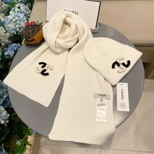 Replica Chanel Hat and Scarf Set #1366538 $64.00 USD for Wholesale