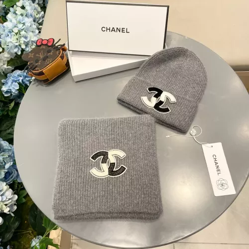Replica Chanel Hat and Scarf Set #1366539 $64.00 USD for Wholesale