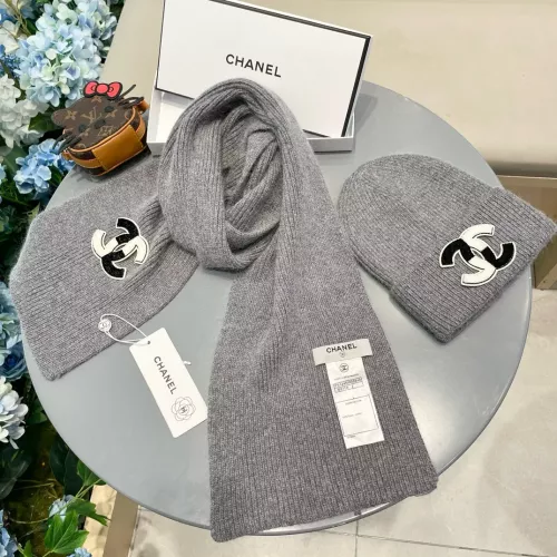 Replica Chanel Hat and Scarf Set #1366539 $64.00 USD for Wholesale