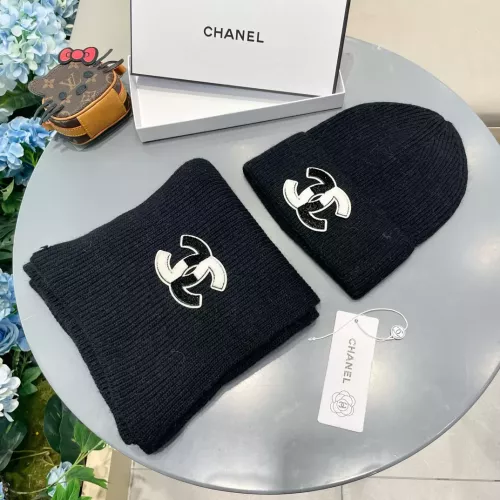 Replica Chanel Hat and Scarf Set #1366540 $64.00 USD for Wholesale