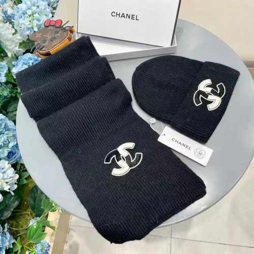 Replica Chanel Hat and Scarf Set #1366540 $64.00 USD for Wholesale