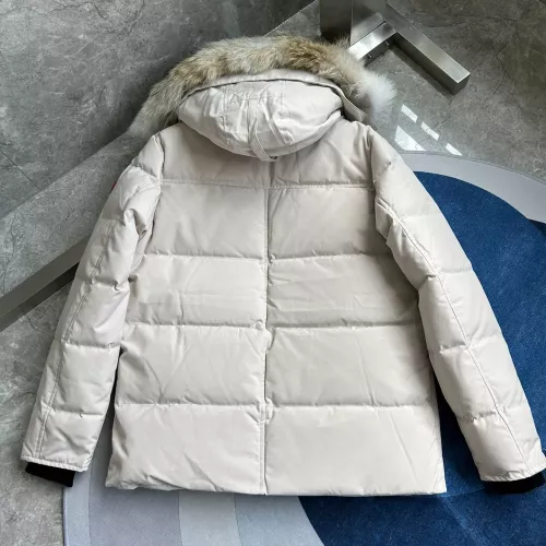 Replica Canada Goose Down Feather Coat Long Sleeved For Men #1366590 $160.00 USD for Wholesale