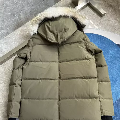 Replica Canada Goose Down Feather Coat Long Sleeved For Men #1366591 $160.00 USD for Wholesale