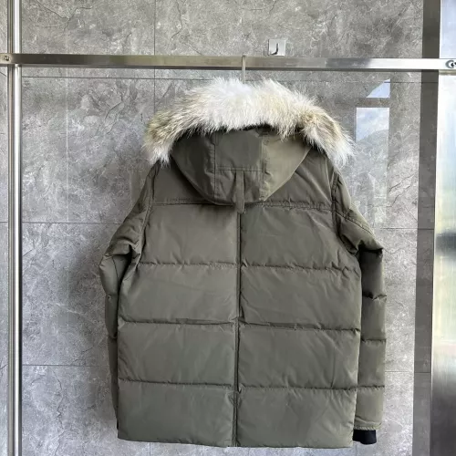 Replica Canada Goose Down Feather Coat Long Sleeved For Men #1366591 $160.00 USD for Wholesale