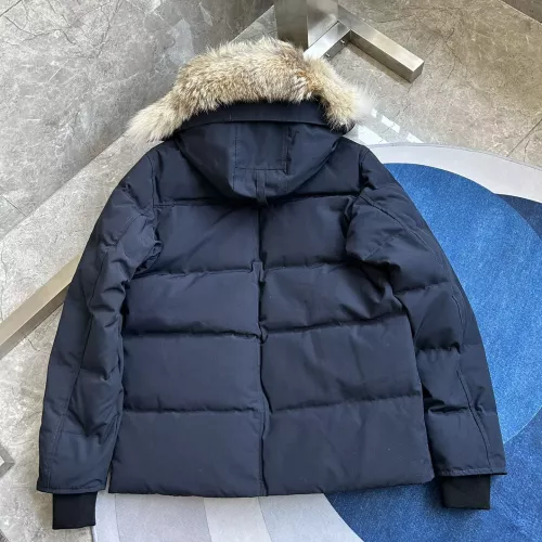 Replica Canada Goose Down Feather Coat Long Sleeved For Men #1366603 $160.00 USD for Wholesale
