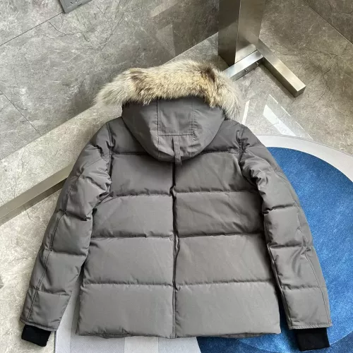 Replica Canada Goose Down Feather Coat Long Sleeved For Men #1366610 $160.00 USD for Wholesale