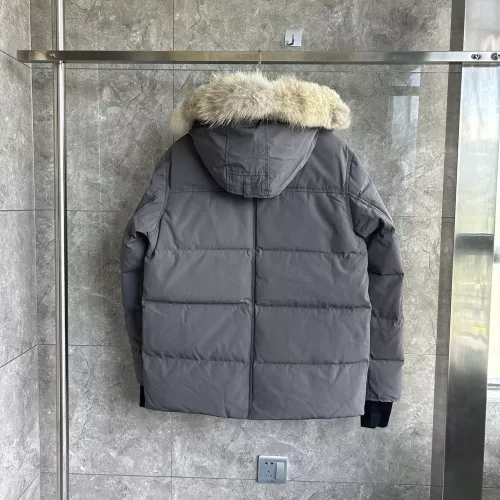 Replica Canada Goose Down Feather Coat Long Sleeved For Men #1366611 $160.00 USD for Wholesale