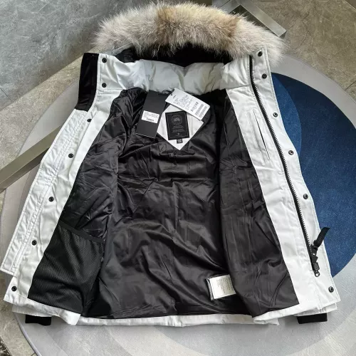 Replica Canada Goose Down Feather Coat Long Sleeved For Men #1366612 $160.00 USD for Wholesale