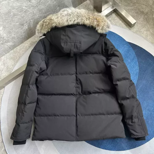 Replica Canada Goose Down Feather Coat Long Sleeved For Men #1366613 $160.00 USD for Wholesale