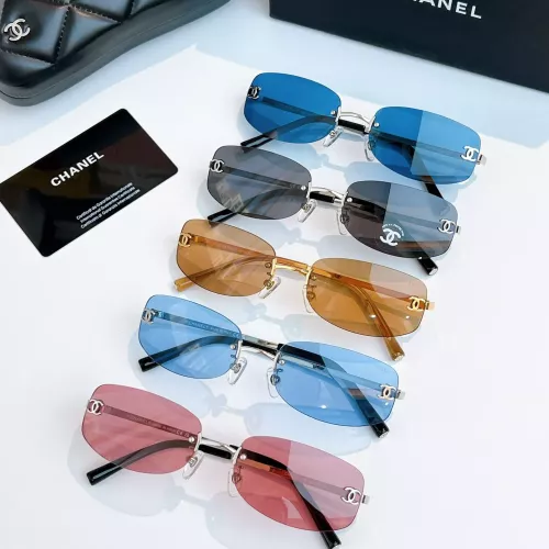 Replica Chanel AAA Quality Sunglasses #1366679 $60.00 USD for Wholesale