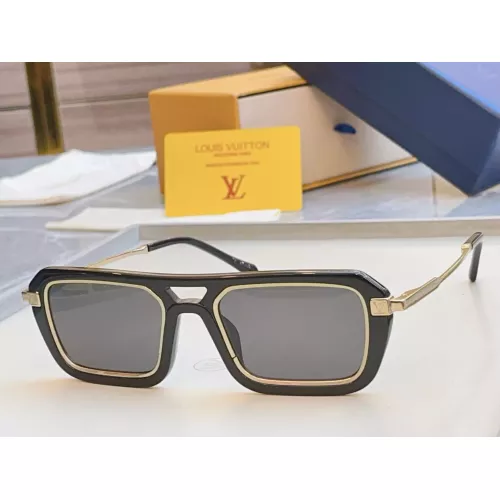 Louis Vuitton AAA Quality Sunglasses #1366713 $64.00 USD, Wholesale Replica Louis Vuitton AAA Quality Sunglasses