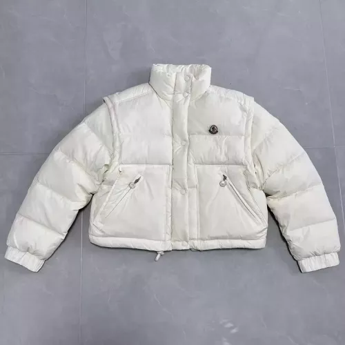 Moncler Down Feather Coat Long Sleeved For Women #1366755 $180.00 USD, Wholesale Replica Moncler Down Feather Coat