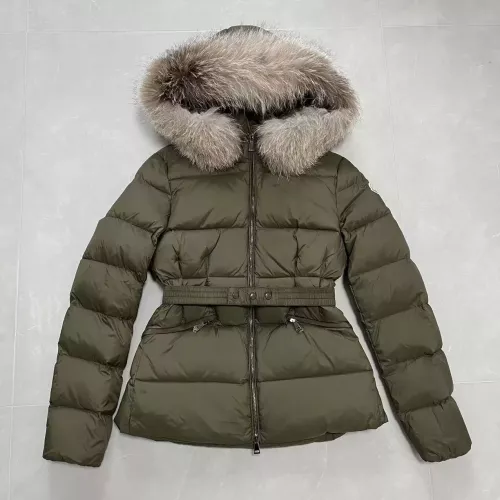 Moncler Down Feather Coat Long Sleeved For Women #1366761 $192.00 USD, Wholesale Replica Moncler Down Feather Coat