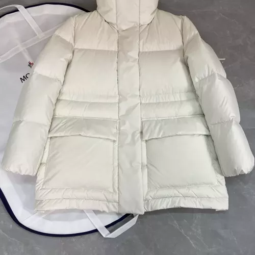 Moncler Down Feather Coat Long Sleeved For Women #1366768 $202.00 USD, Wholesale Replica Moncler Down Feather Coat