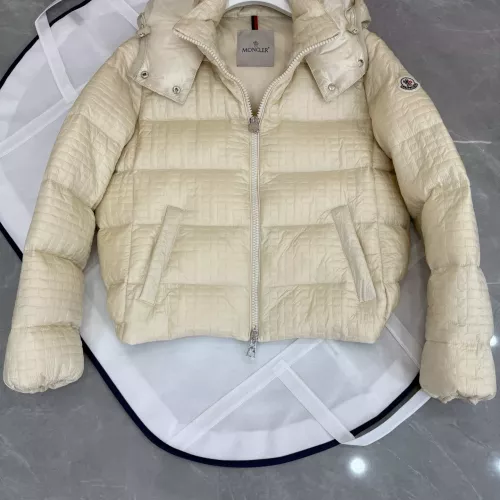 Moncler Down Feather Coat Long Sleeved For Women #1366774 $172.00 USD, Wholesale Replica Moncler Down Feather Coat