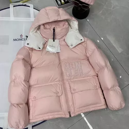 Moncler Down Feather Coat Long Sleeved For Women #1366782 $170.00 USD, Wholesale Replica Moncler Down Feather Coat