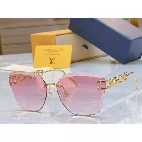 Louis Vuitton AAA Quality Sunglasses #1366841 $60.00 USD, Wholesale Replica Louis Vuitton AAA Quality Sunglasses