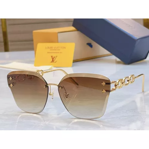 Louis Vuitton AAA Quality Sunglasses #1366842 $60.00 USD, Wholesale Replica Louis Vuitton AAA Quality Sunglasses