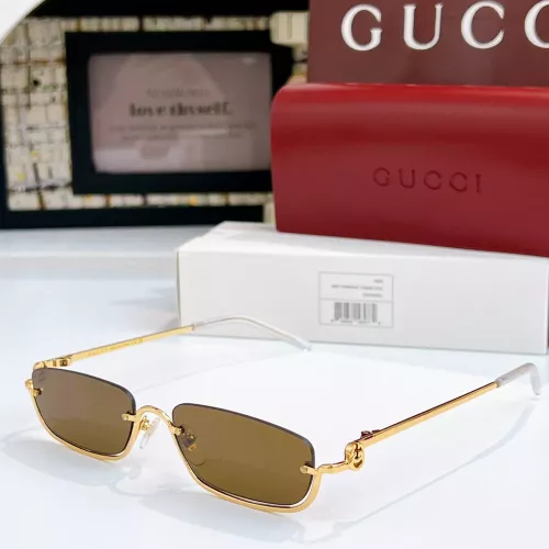 Gucci AAA Quality Sunglasses #1366855 $48.00 USD, Wholesale Replica Gucci AAA Quality Sunglasses