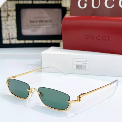 Gucci AAA Quality Sunglasses #1366857 $48.00 USD, Wholesale Replica Gucci AAA Quality Sunglasses