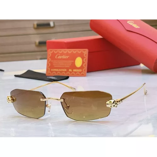 Cartier AAA Quality Sunglassess #1366965 $64.00 USD, Wholesale Replica Cartier AAA Quality Sunglassess