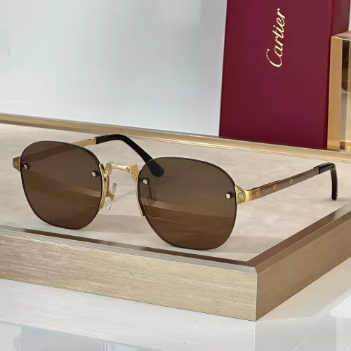 Cartier AAA Quality Sunglassess #1366976 $68.00 USD, Wholesale Replica Cartier AAA Quality Sunglassess