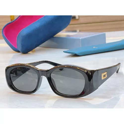 Gucci AAA Quality Sunglasses #1367020 $60.00 USD, Wholesale Replica Gucci AAA Quality Sunglasses