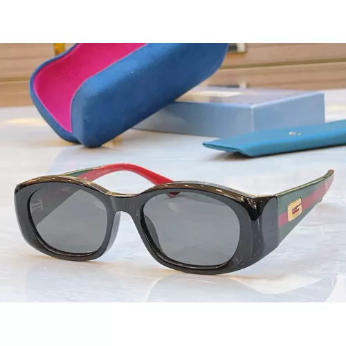 Gucci AAA Quality Sunglasses #1367021 $60.00 USD, Wholesale Replica Gucci AAA Quality Sunglasses