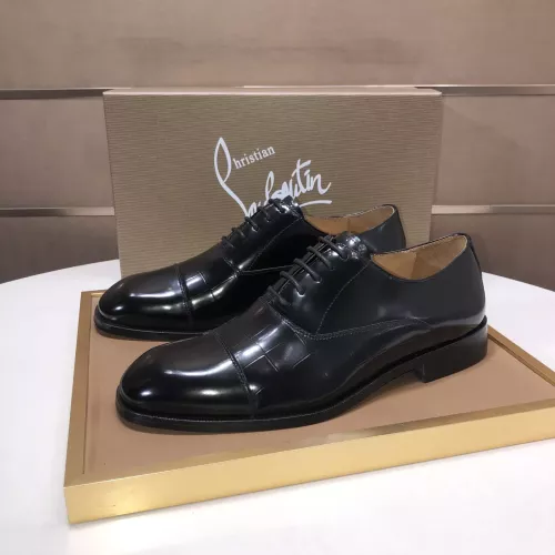 Christian Louboutin Leather Shoes For Men #1367038 $112.00 USD, Wholesale Replica Christian Louboutin Leather Shoes