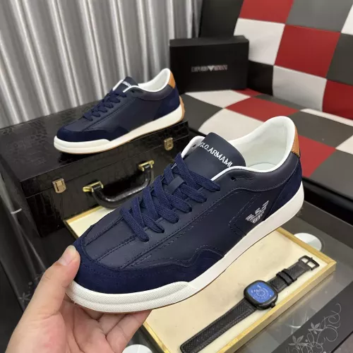 Armani Casual Shoes For Men #1367042 $85.00 USD, Wholesale Replica Armani Casual Shoes