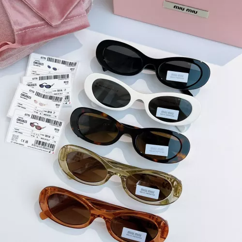 Replica MIU MIU AAA Quality Sunglasses #1367096 $64.00 USD for Wholesale