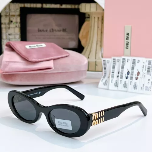 MIU MIU AAA Quality Sunglasses #1367098 $64.00 USD, Wholesale Replica MIU MIU AAA Sunglasses